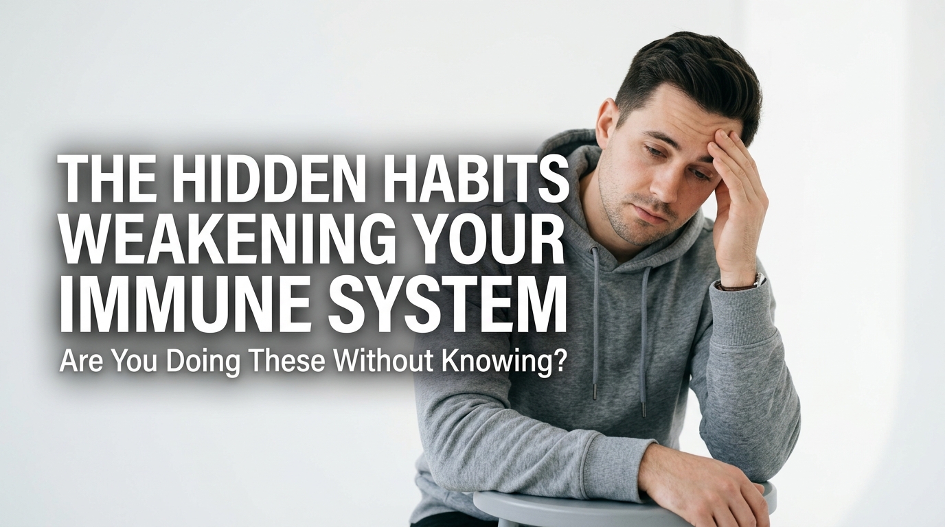 7 Stealthy Daily Habits That Are Destroying Your Natural Immunity