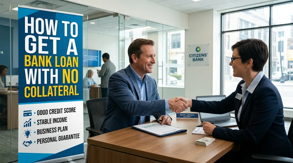 The Smart Guide to Getting a Bank Loan Without Any Collateral
